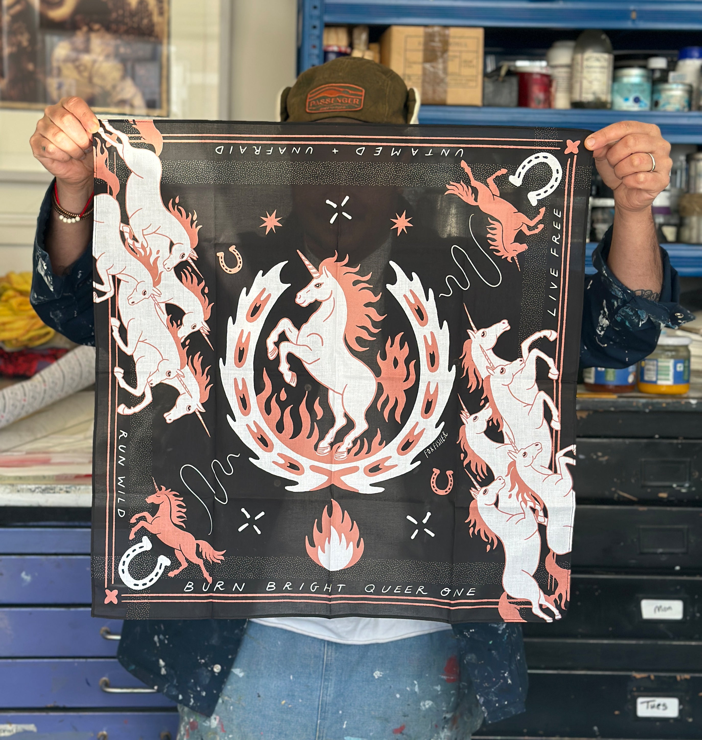 Run Wild with Unicorns - Bandana