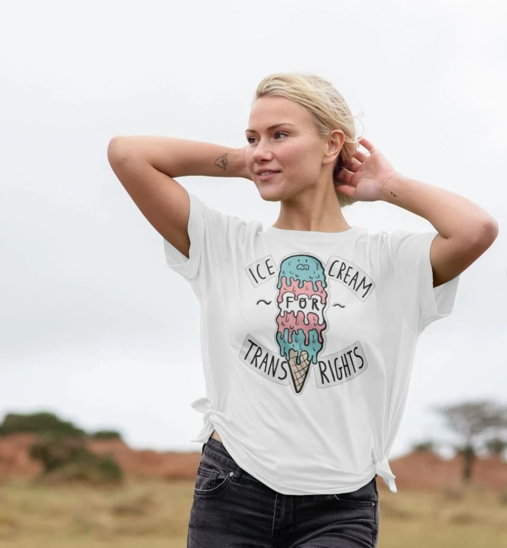 Ice Cream for Trans Rights (femme)