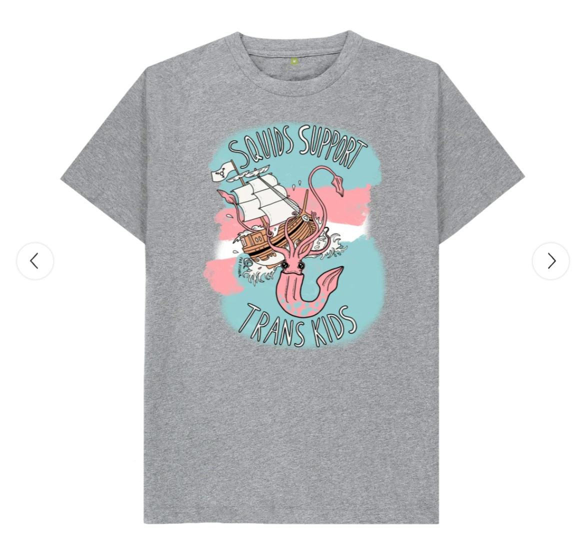 Squids Support Trans Kids (Unisex) T-shirt