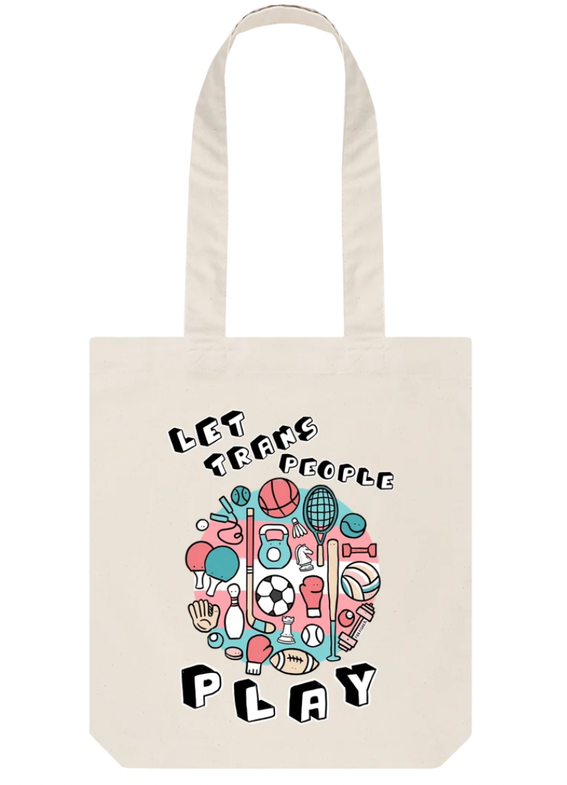 Let Trans People Play (Bag)