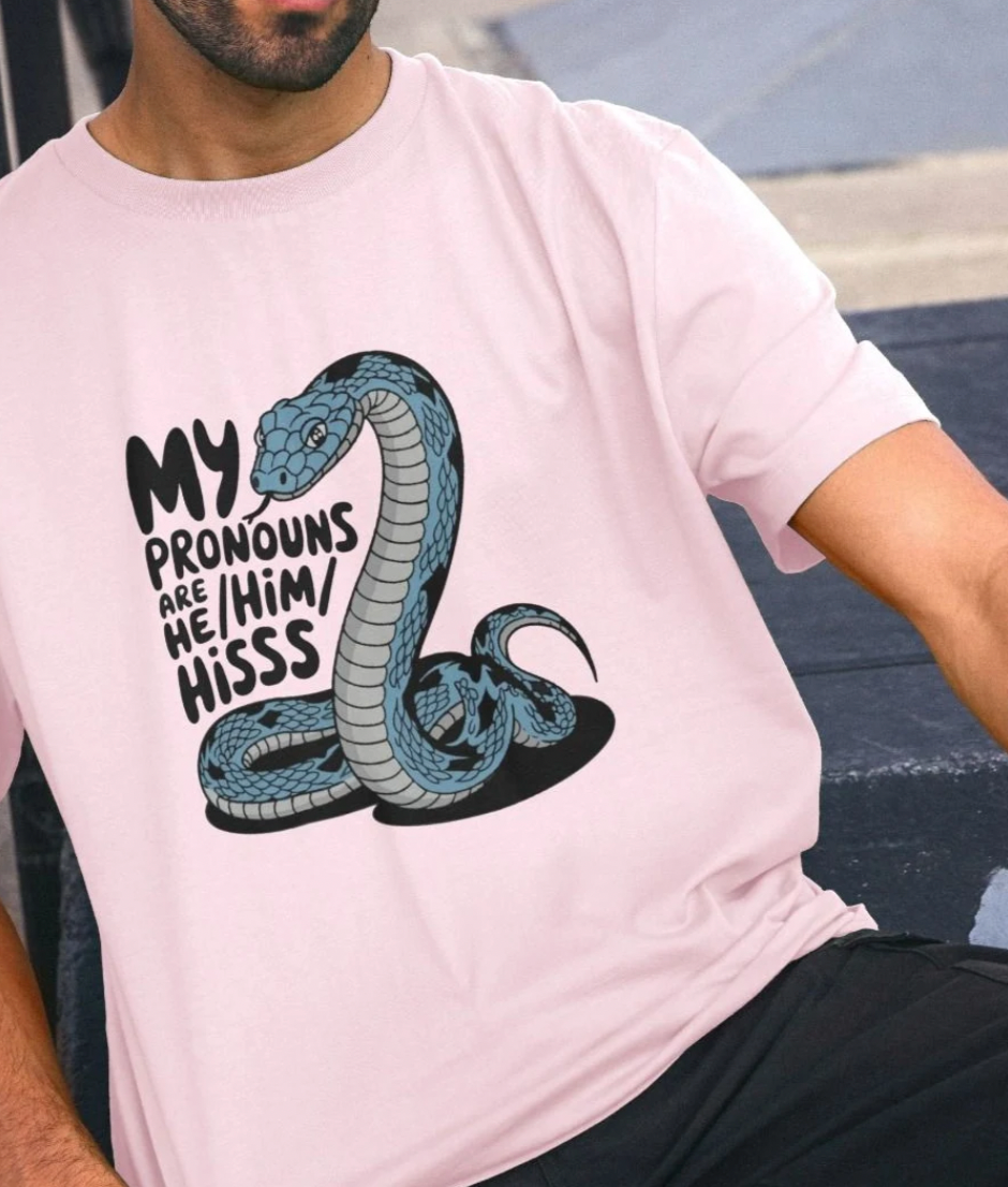 He, Him, Hisss T-shirt