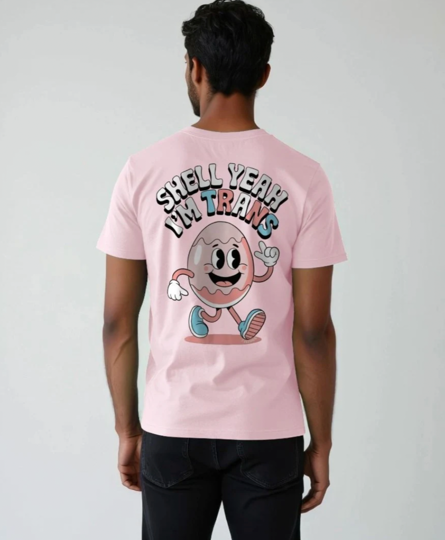 Shell Yeah I'm Trans - Front and Back Design
