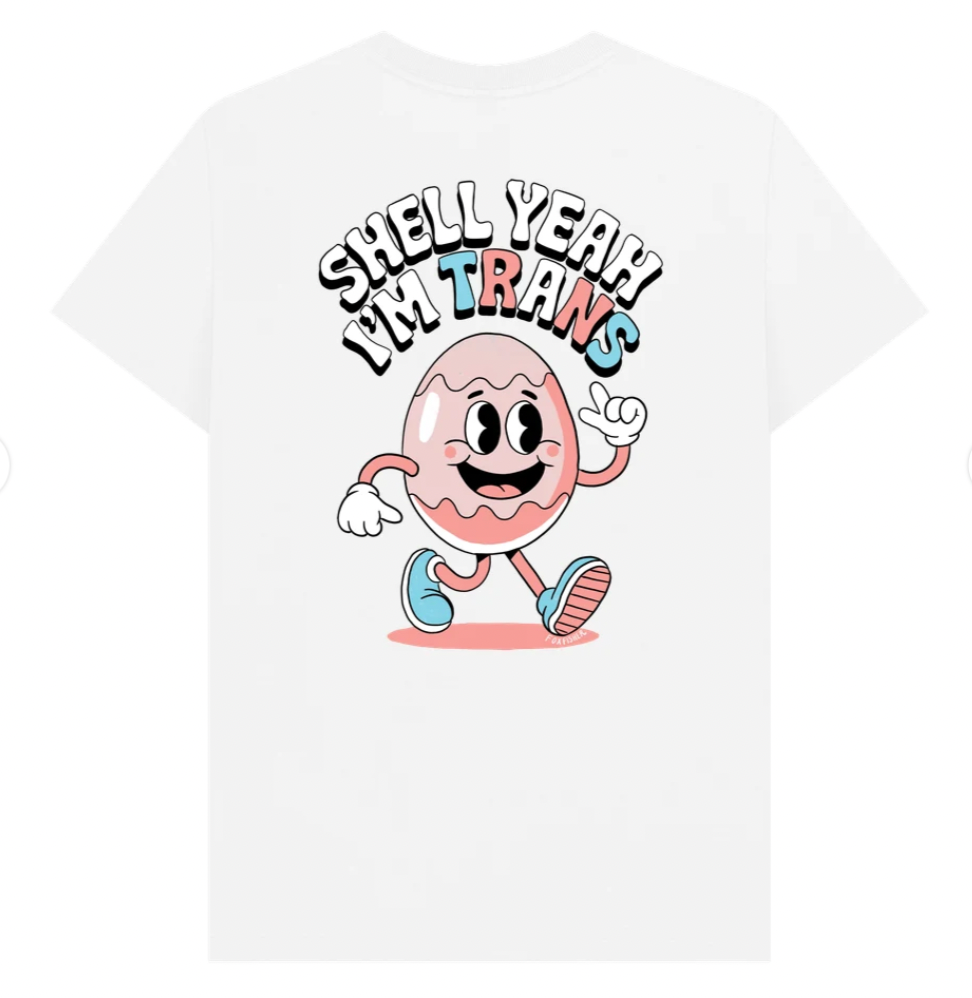 Shell Yeah I'm Trans - Front and Back Design