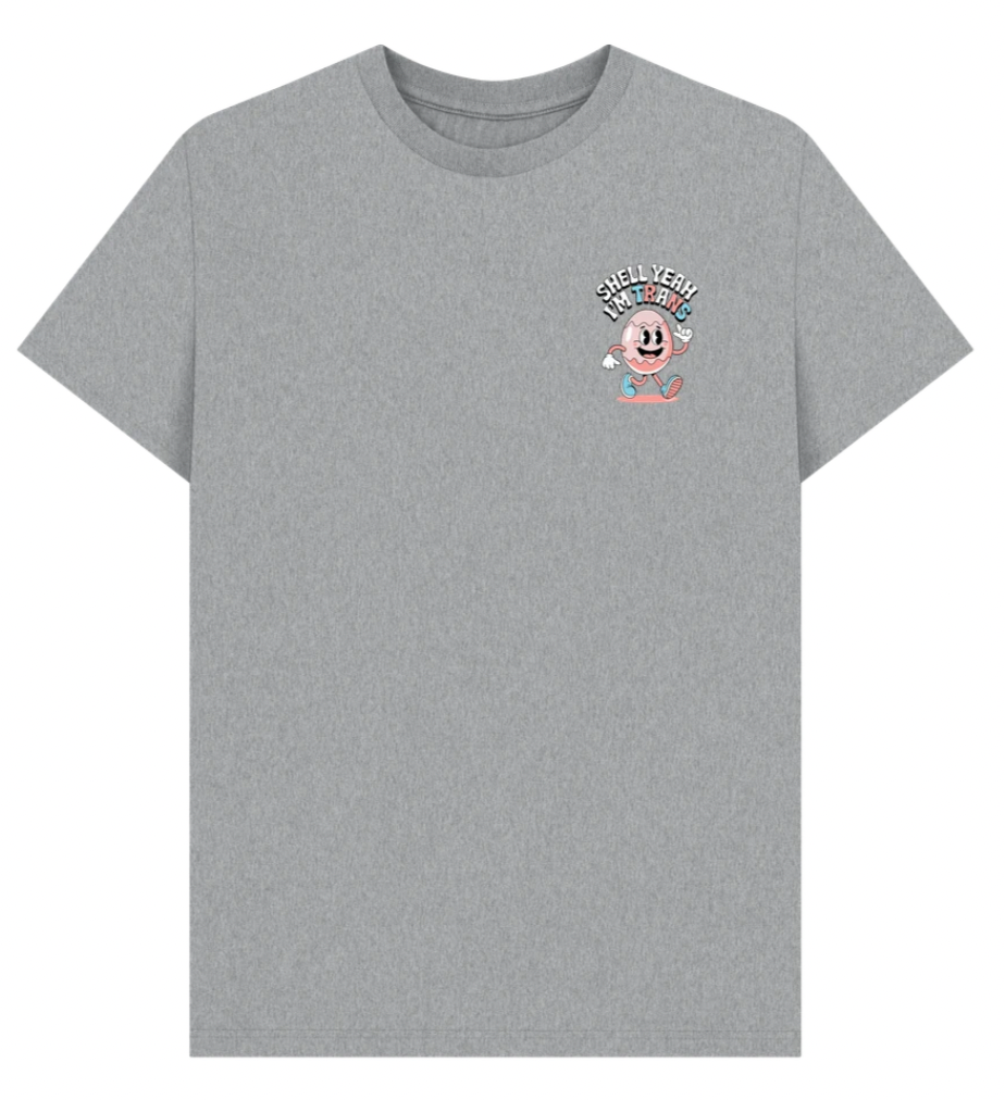 Shell Yeah I'm Trans - Front and Back Design
