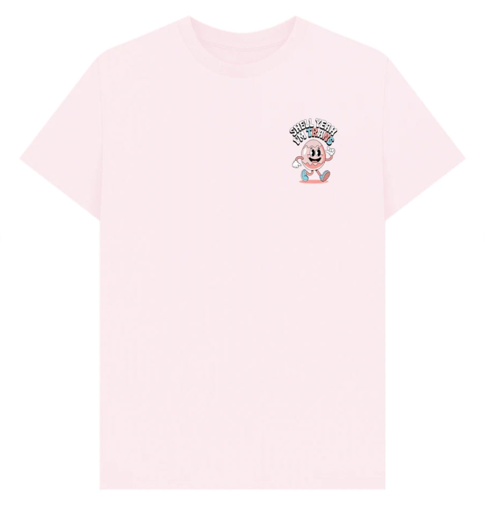 Shell Yeah I'm Trans - Front and Back Design