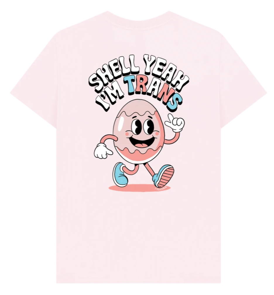 Shell Yeah I'm Trans - Front and Back Design
