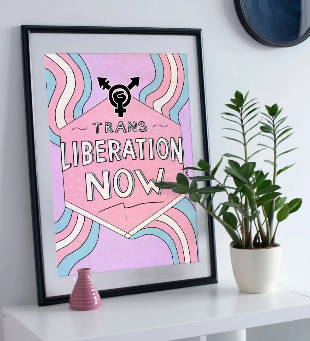 Trans Liberation Now - Art Print