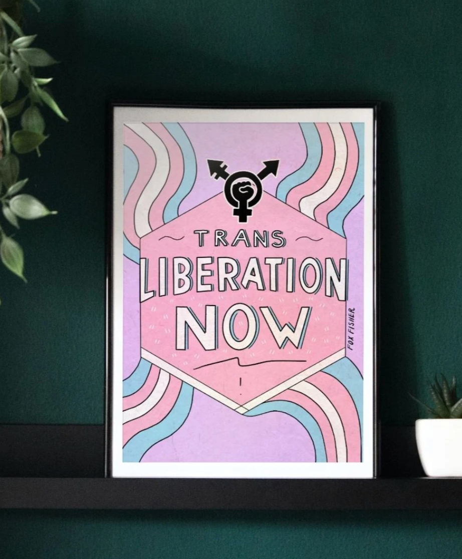 Trans Liberation Now - Art Print