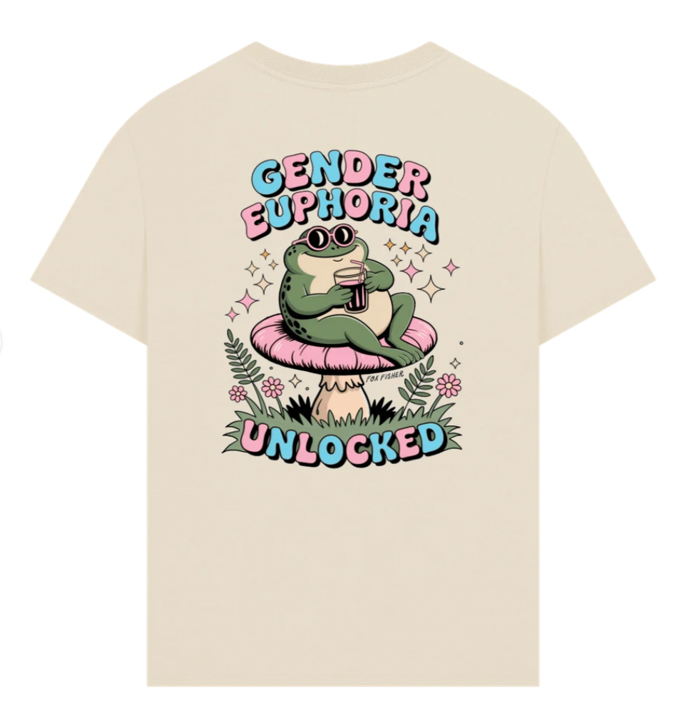 Gender Euphoria Unlocked - Premium Front Back Tshirt