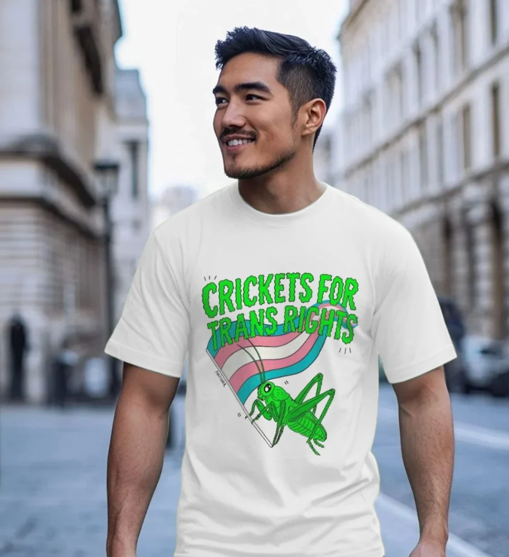 Crickets for Trans Rights - Tshirt