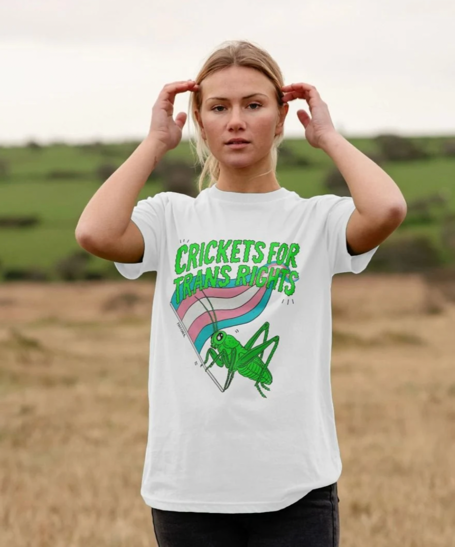 Crickets for Trans Rights - Tshirt