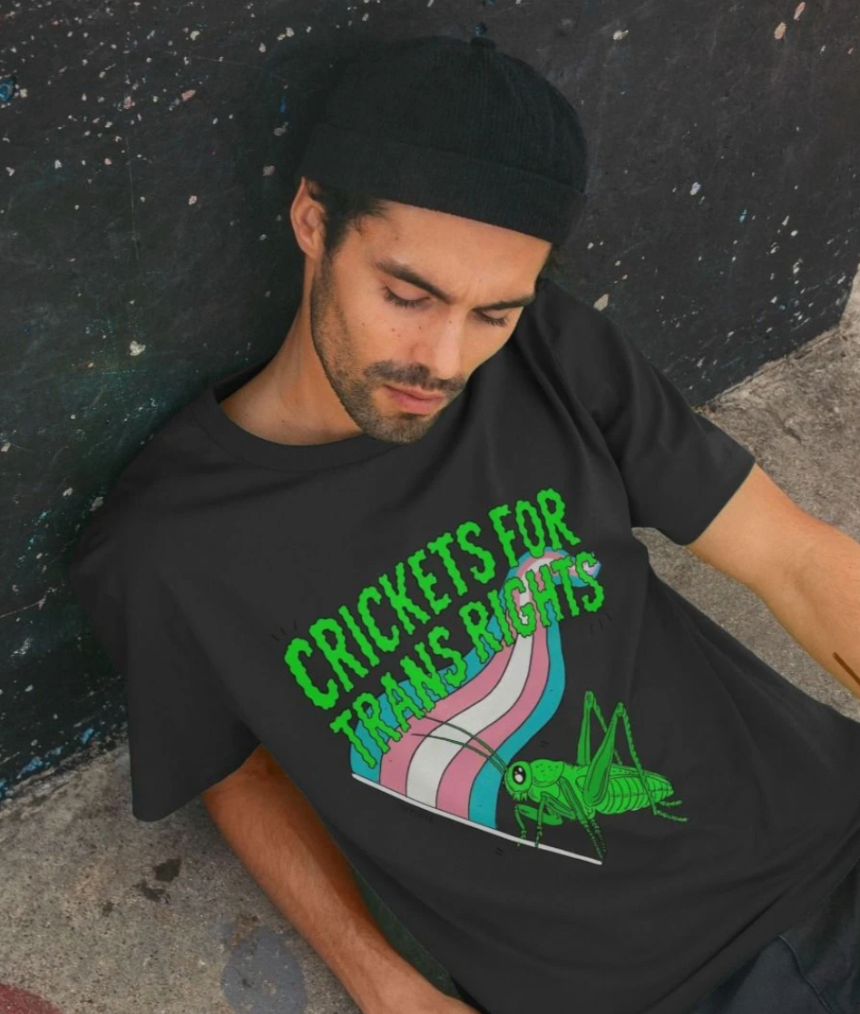 Crickets for Trans Rights - Tshirt