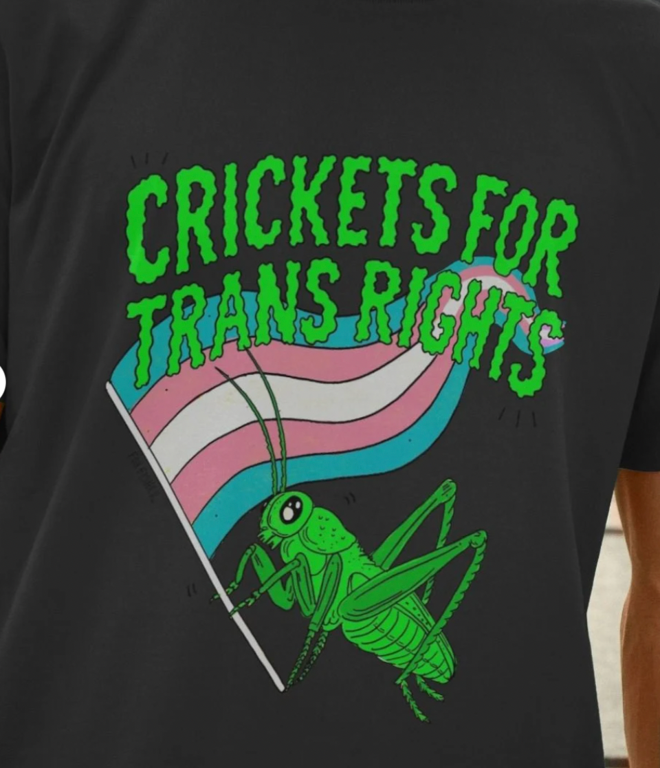 Crickets for Trans Rights - Tshirt