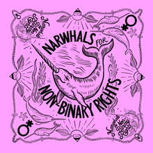 NARWHALS for NON-BINARY BANDANA