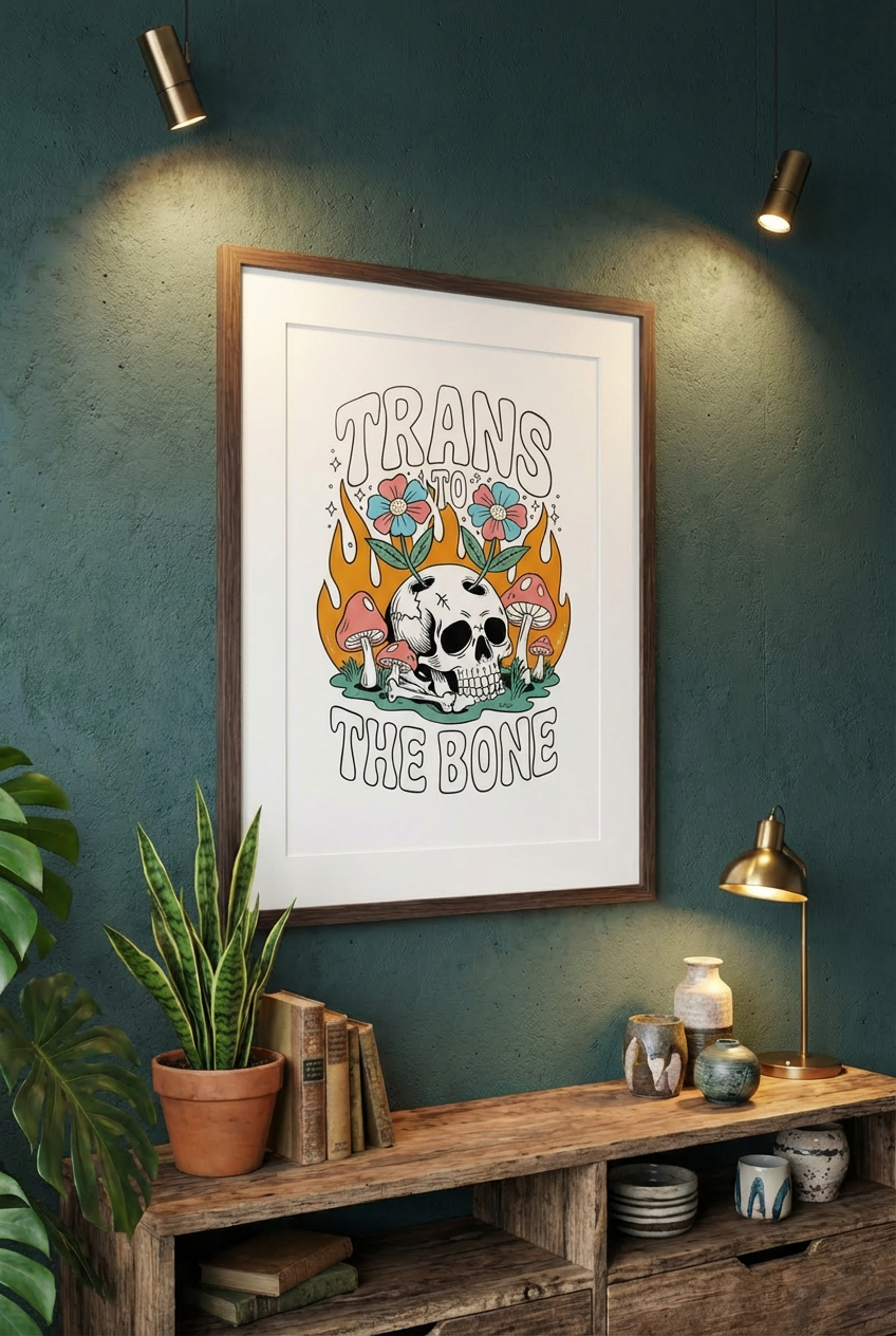 Trans to the Bone - Art Print