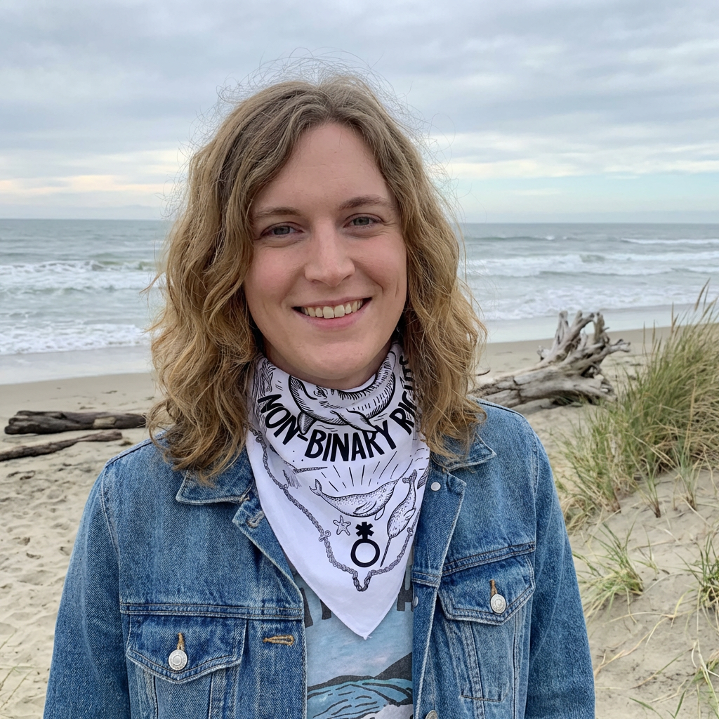 Narwhals for Non-Binary Rights - Bandana