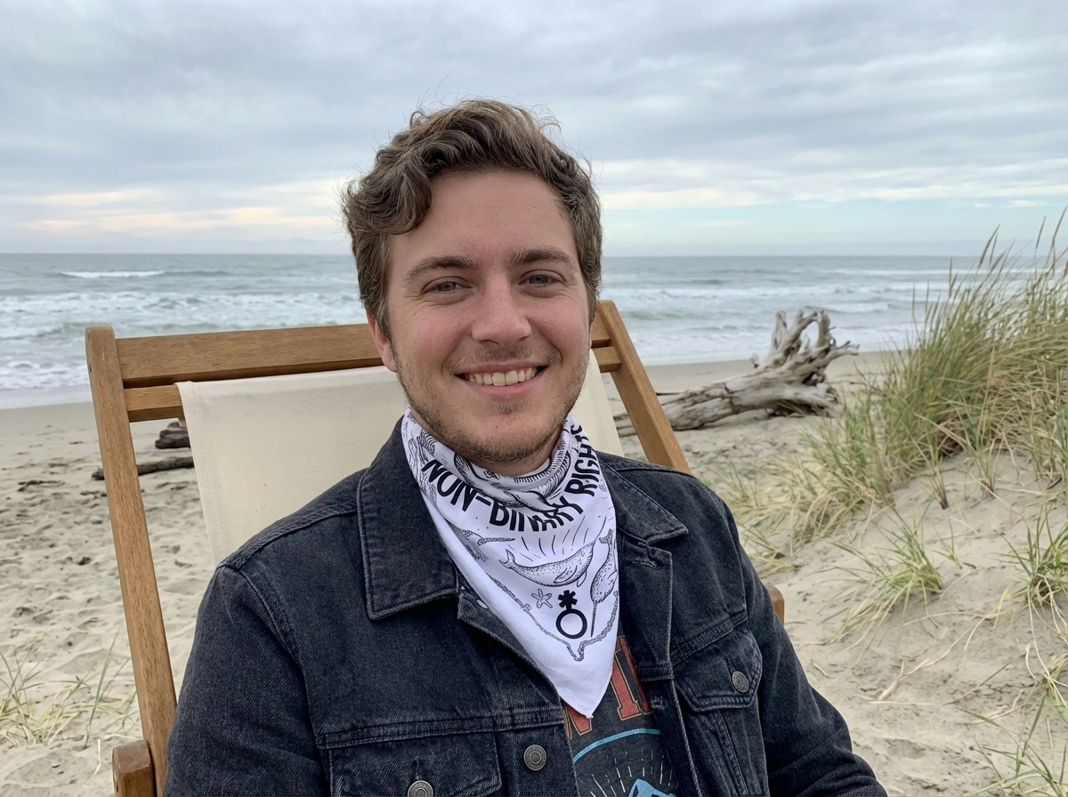 Narwhals for Non-Binary Rights - Bandana