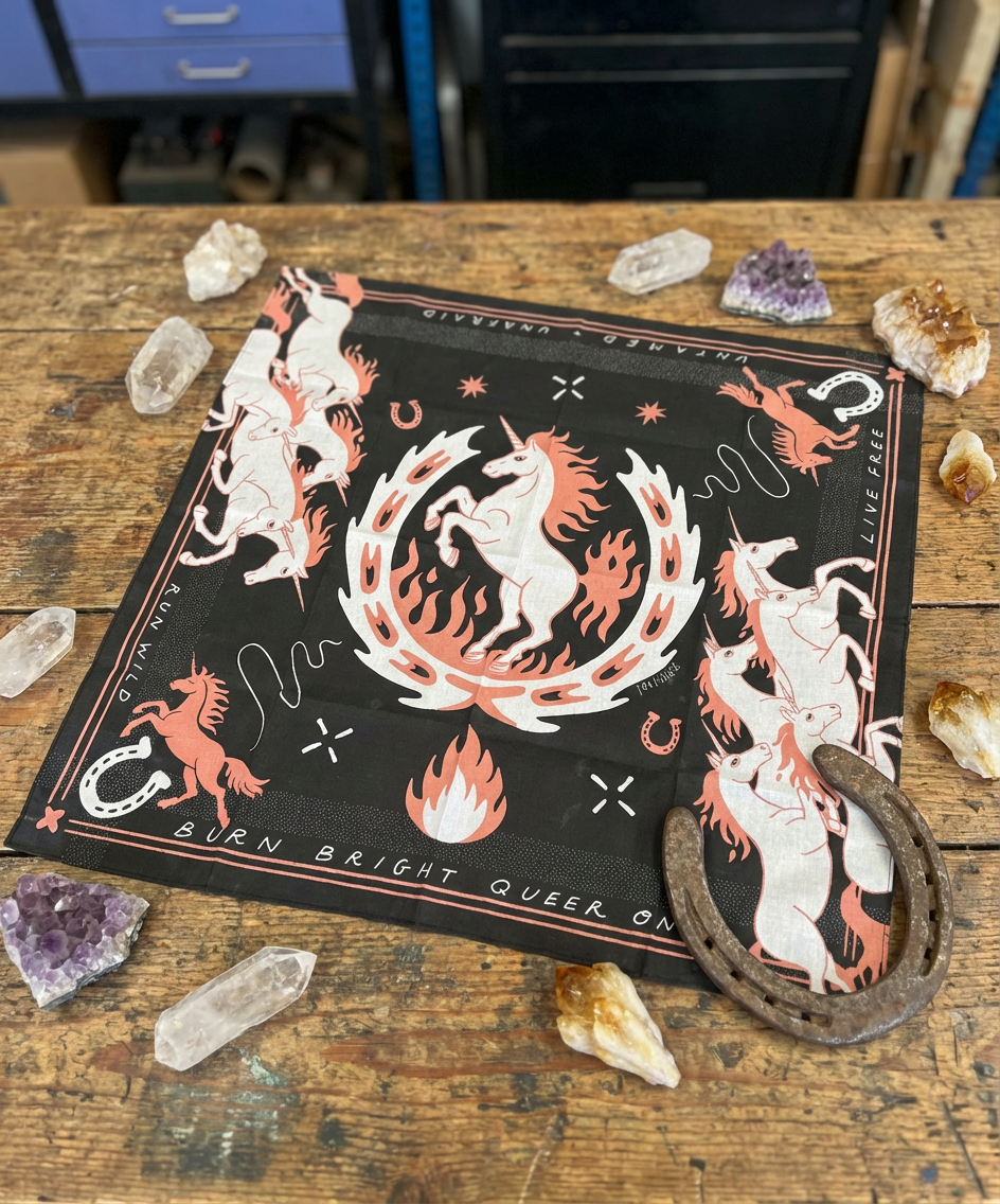 Run Wild with Unicorns - Bandana