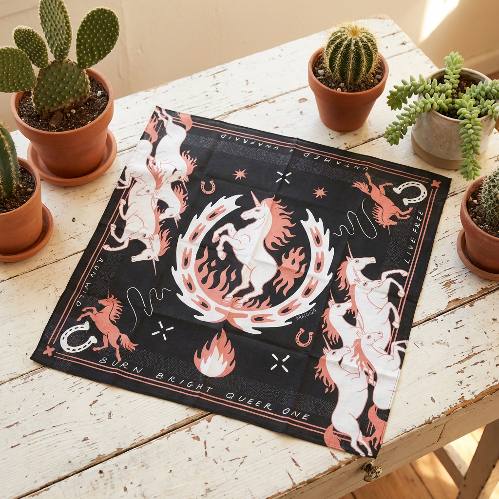 Run Wild with Unicorns - Bandana