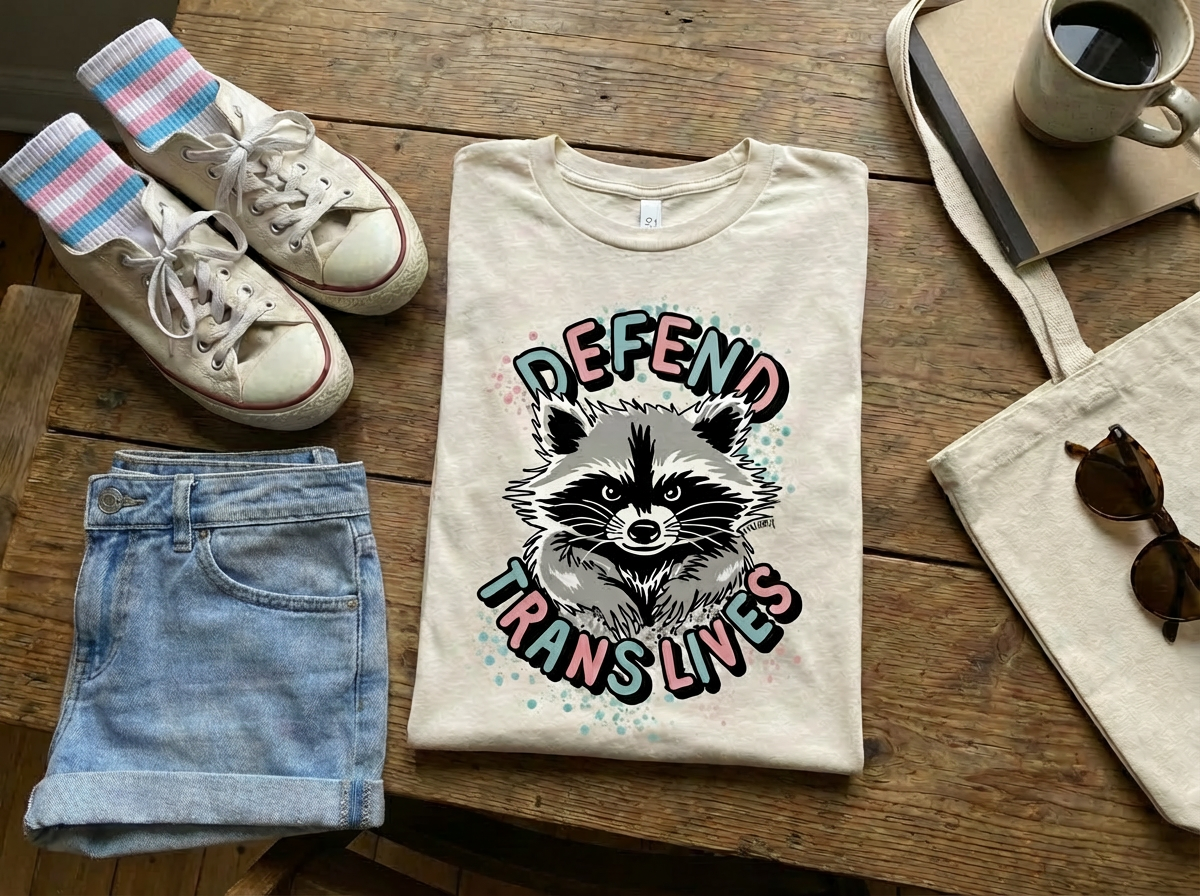 Organic Cotton Raccoon Defender