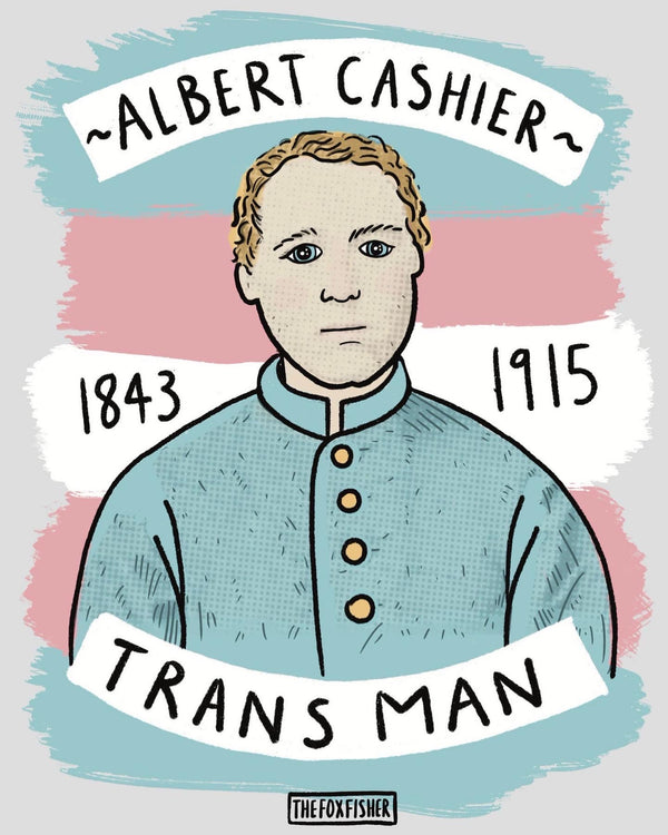 Albert Cashier, Trans Man Art Print