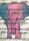 Elephant In The Room Screen Print