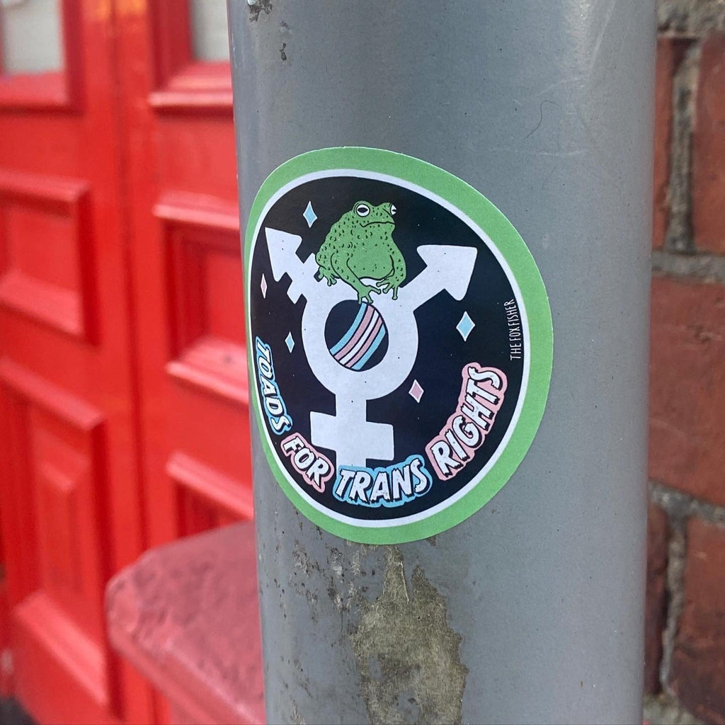 Trans Sticker Design 20 Trans / LGBTQIA+ Stickers | Fox Fisher Studio