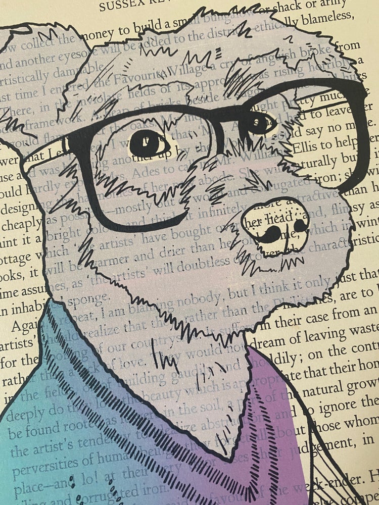 Clever Screen Print + Free Grumpy Dog Print