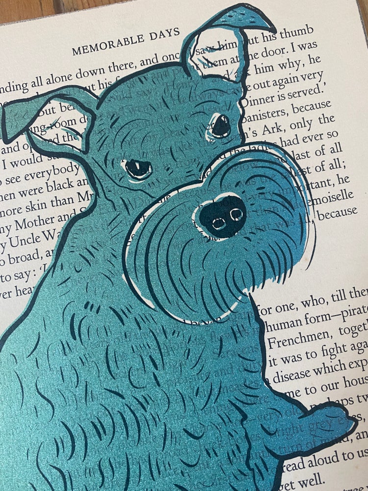 Grumpy Dog Screen Print