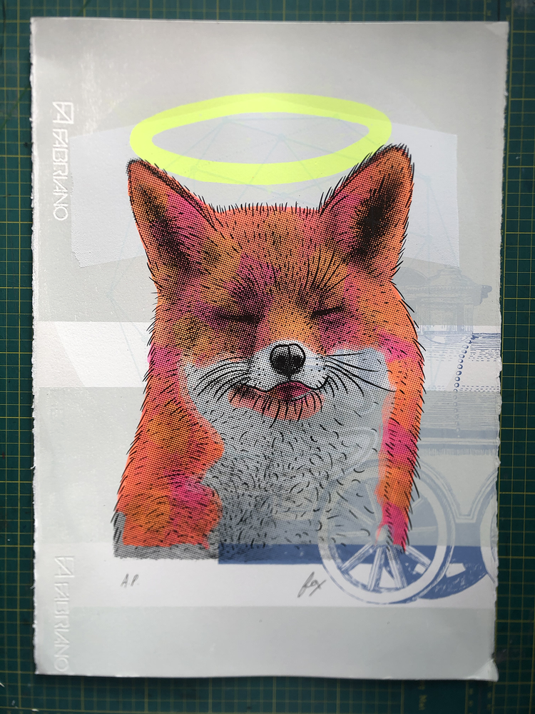 Regarde Le Reynard Screen Print