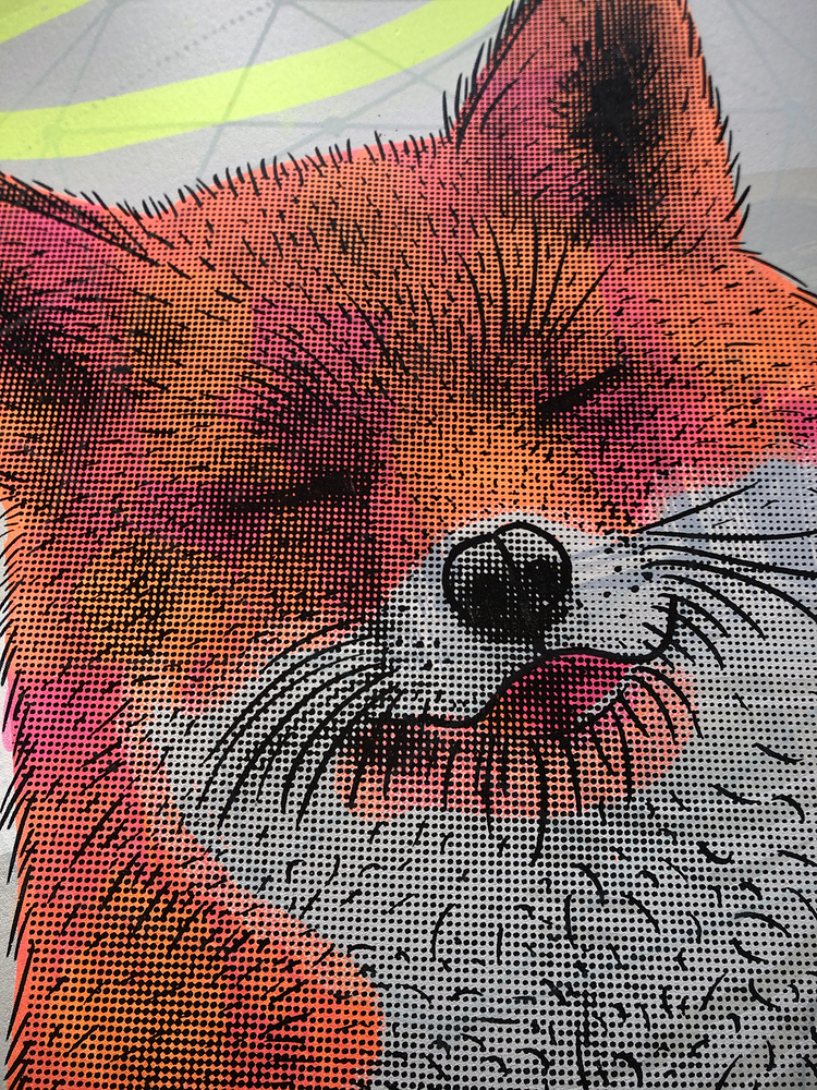 Regarde Le Reynard Screen Print