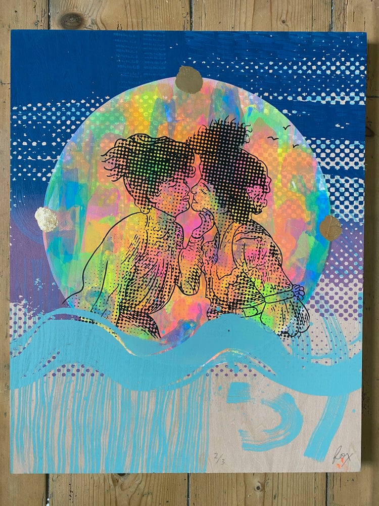 Regency Queers Wooden Screen Print