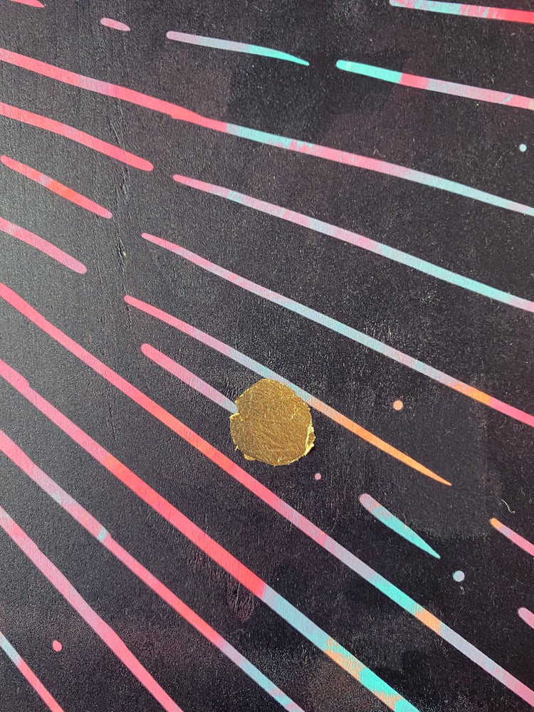 Something in the Catmosphere Wooden Screen Print