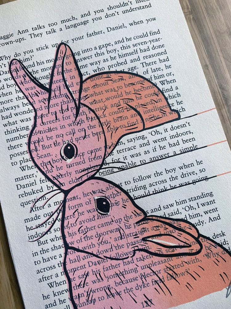 Some Bunny Loves You Screen Print