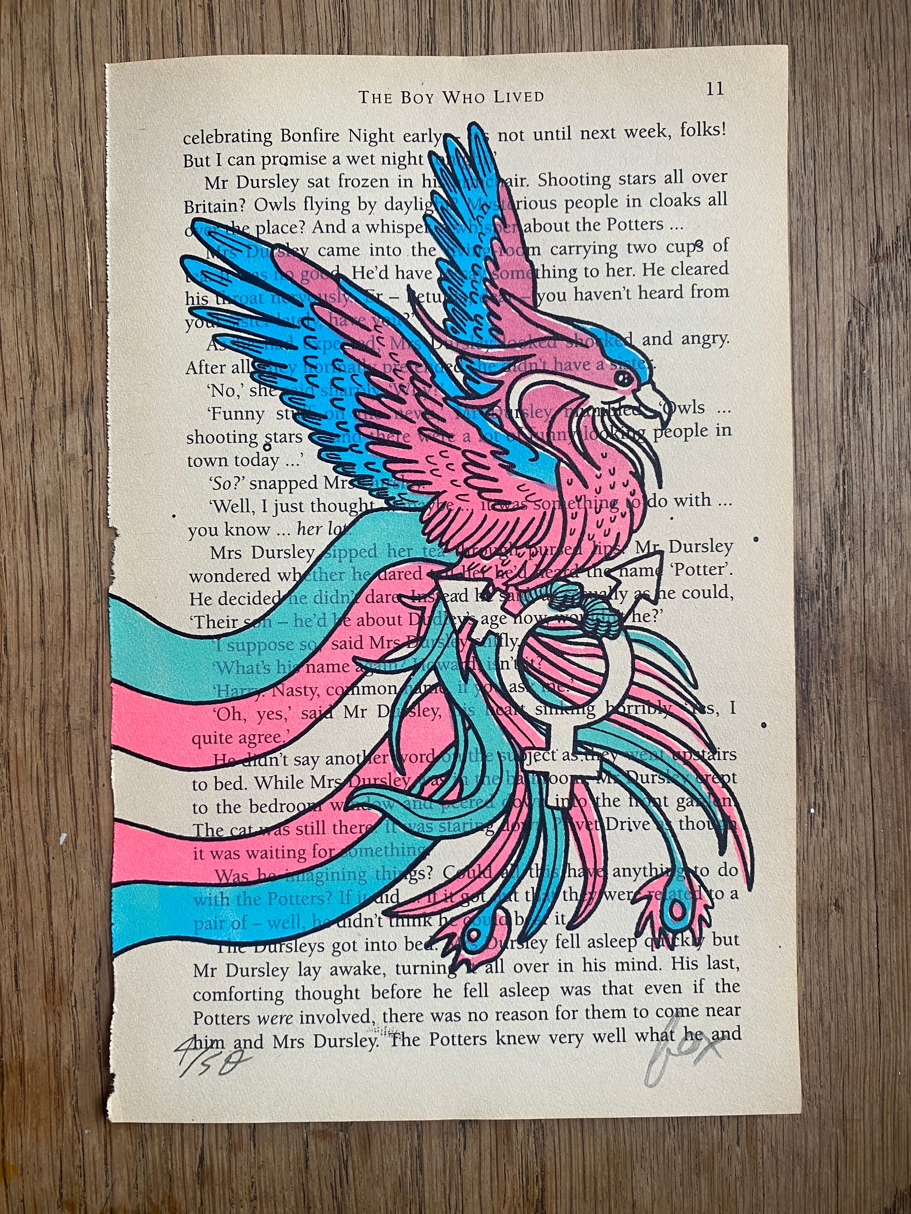 Phoenix Limited Edition Screen Print