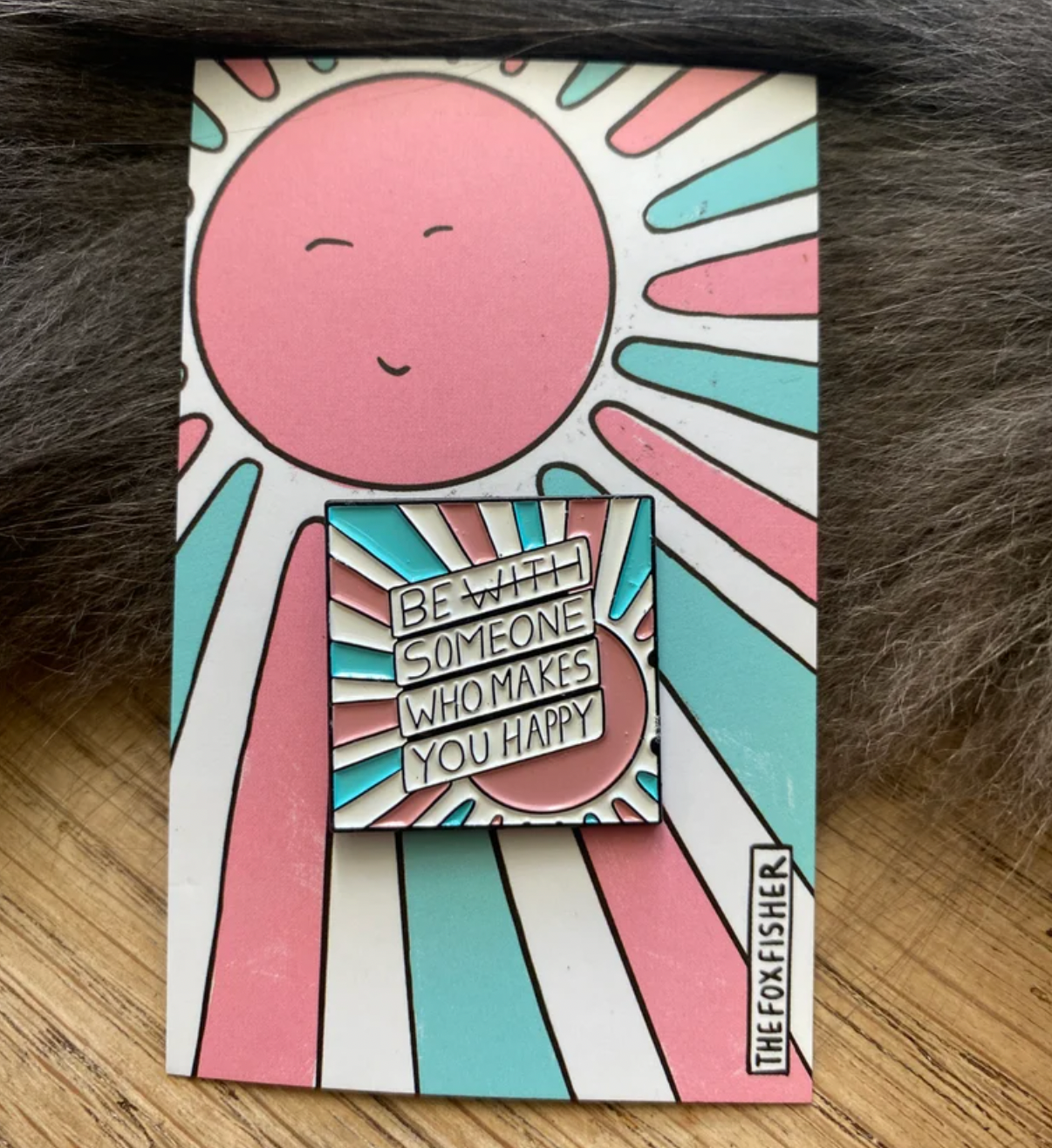 Be Someone Enamel Pin Badge