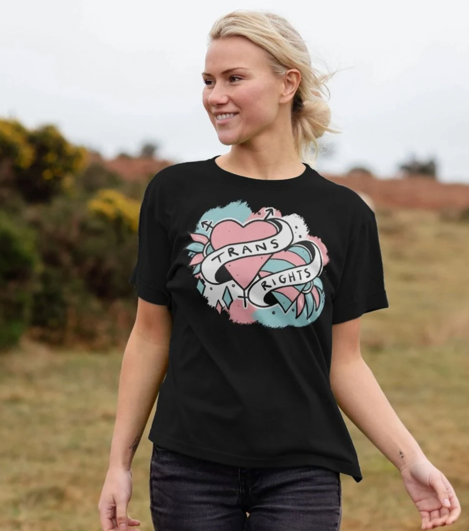Trans Rights Heart T-Shirt