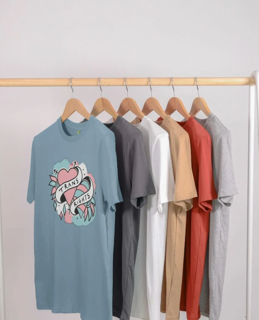 Trans Rights Heart T-Shirt