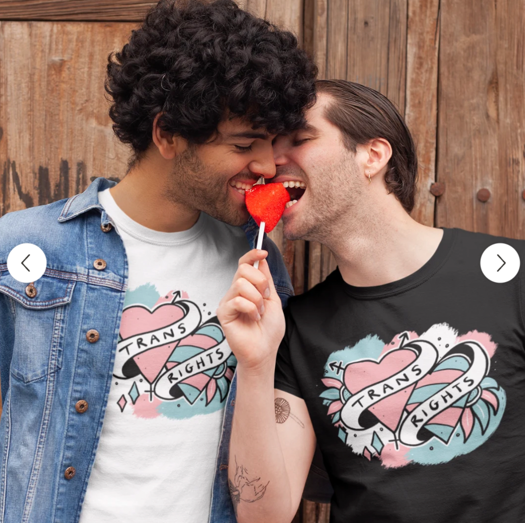 Trans Rights Heart T-Shirt