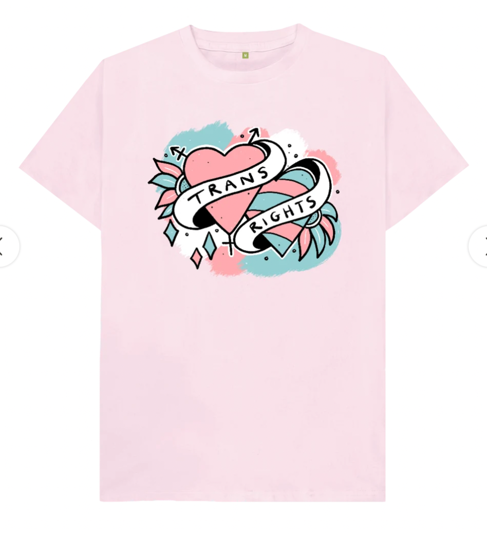 Trans Rights Heart T-Shirt