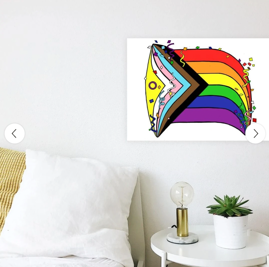 Pride Is A Protest Art Print