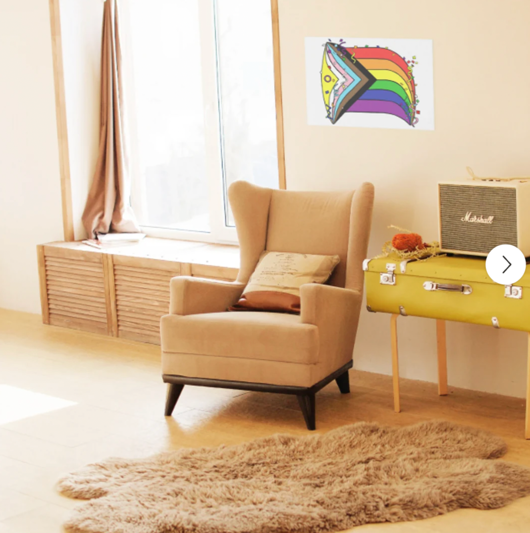 Pride Is A Protest Art Print