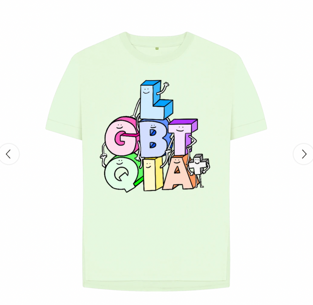 LGBTQIA Family Femme T-shirt