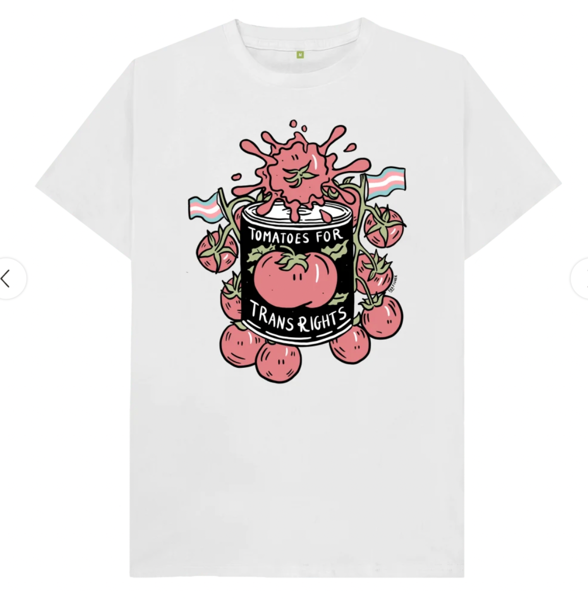 Tomatoes for Trans Rights t-shirt