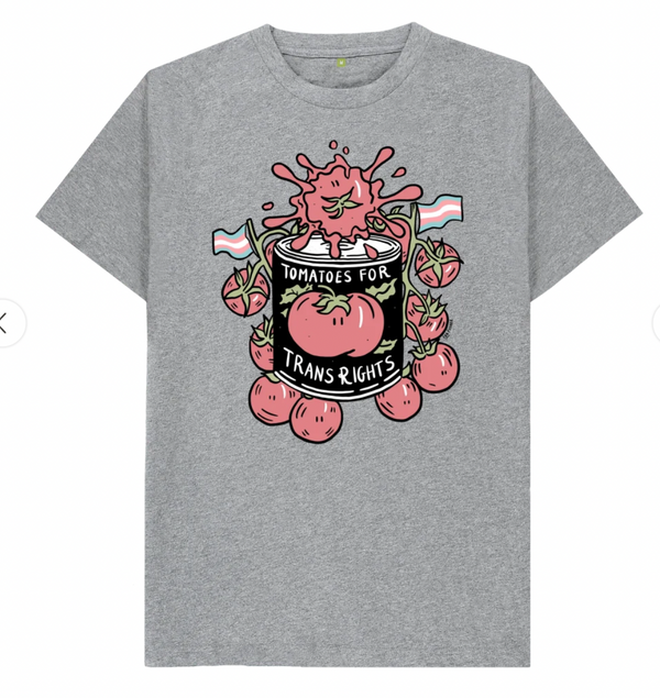 Tomatoes for Trans Rights t-shirt