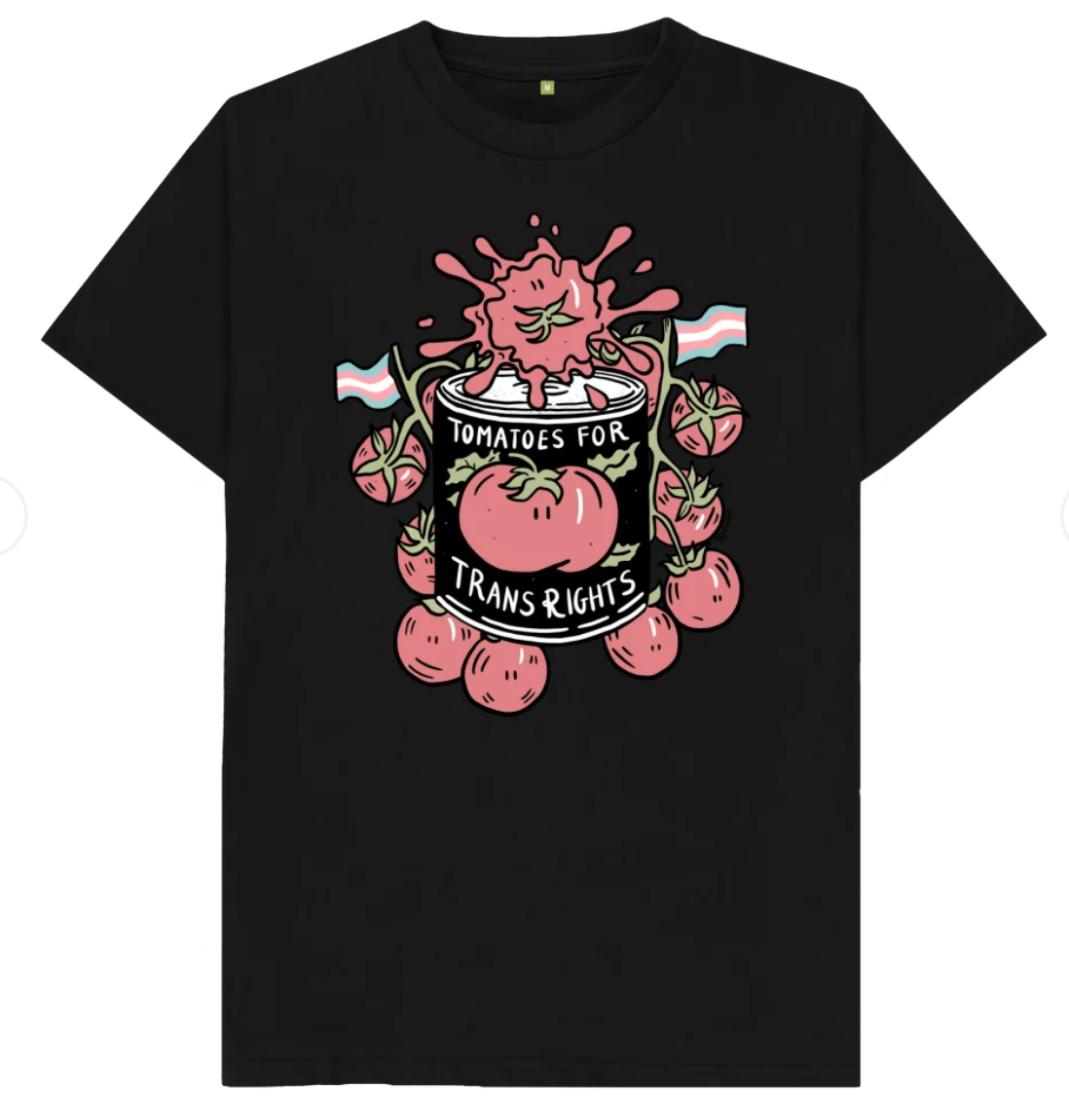 Tomatoes for Trans Rights t-shirt