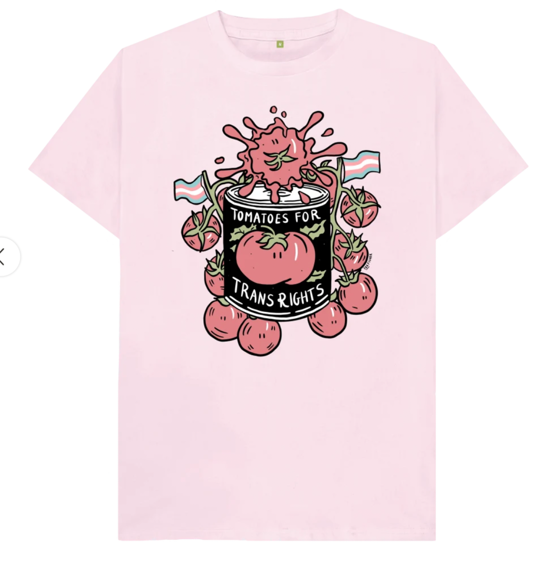 Tomatoes for Trans Rights t-shirt