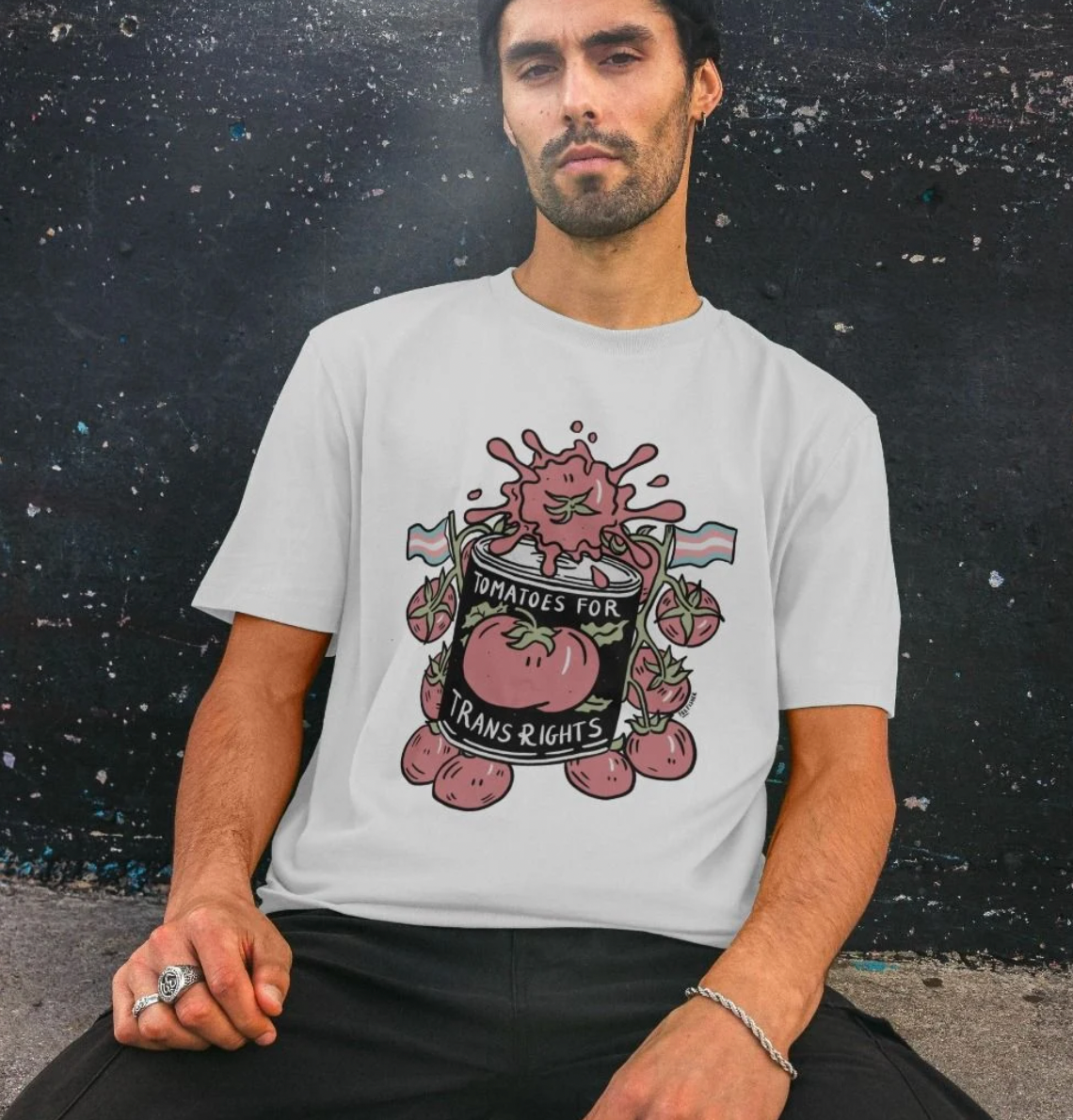 Tomatoes for Trans Rights t-shirt