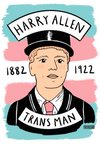 Harry Allen, Trans Man Art Print