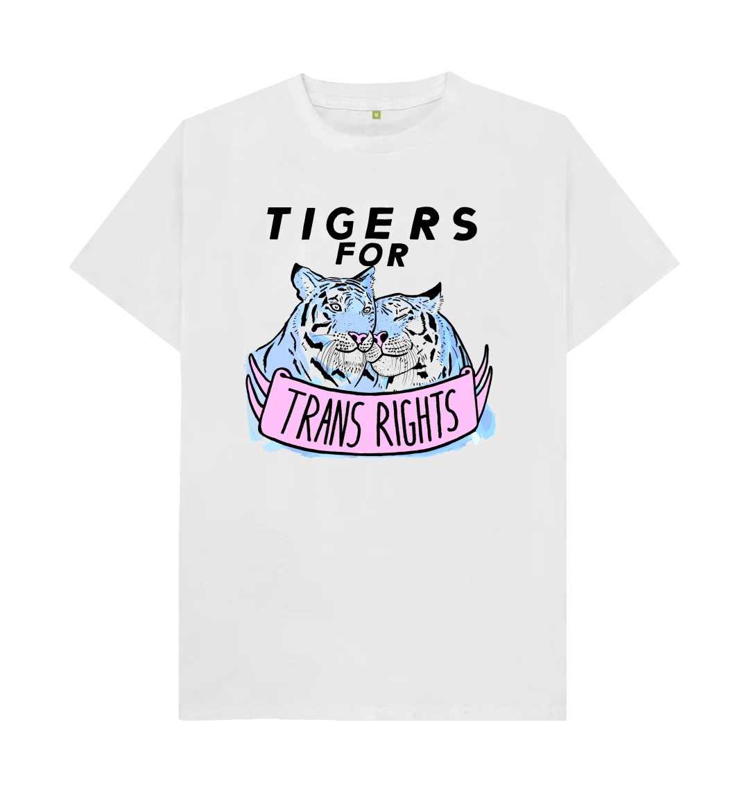 'Tigers for Trans Rights' Organic Cotton T-shirt